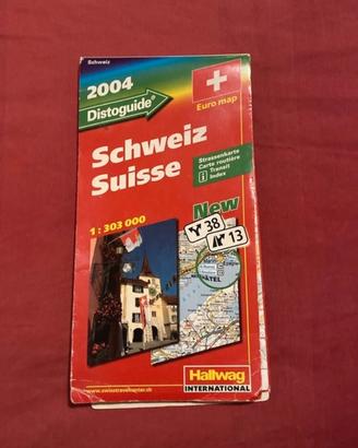Carta geografica Svizzera