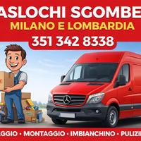 Traslochi e sgomberi milano 24/24