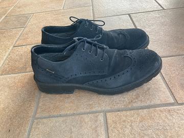 Scarpe uomo tg 44 “igi&co” scamosciate Gore-tex