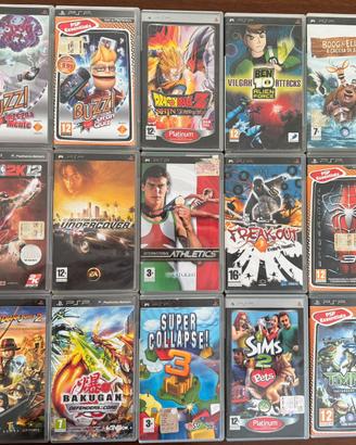 Sony PSP 3004  + Lotto 15 Giochi