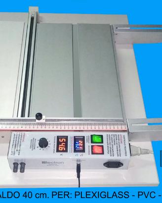 PIEGATRICE A CALDO PER PLEXIGLASS E PVC