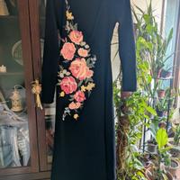 Abito nero elegante TG S 