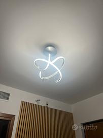 Lampadario luce fredda