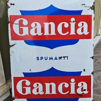 insegna smaltata Gancia 100 x 70 