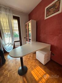 Studio, libreria, scrivania, cassettiera