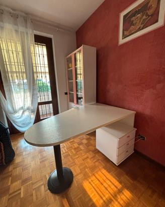 Studio, libreria, scrivania, cassettiera