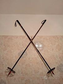 Racchette / bastoncini da sci vintage in bambù