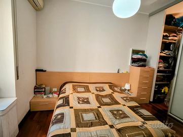 camera da letto matrimoniale, letto contenitore