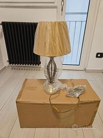 Lampada da tavolo color ORO (vintage)