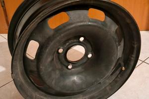 4 Cerchi in ferro 15" 4x100 - Renault / Dacia