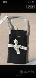 Borsa cabas Lacoste nero