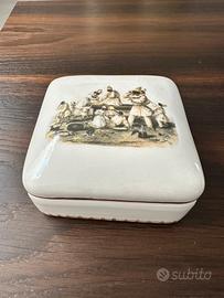 Scatola in ceramica “Mario Bottiglieri” Pulcinella
