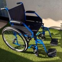 Carrozzina / Sedia a rotelle pieghevole