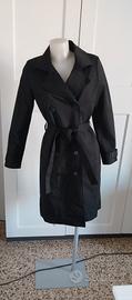 Trench Nero GUESS Elegante Taglia XS - Nuovo/Eccel