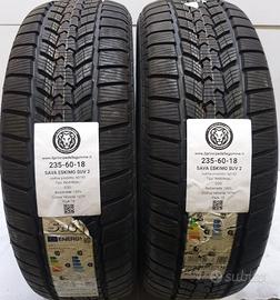 2 GOMME 235 60 18 SAVA A60183