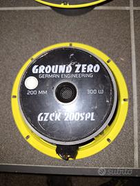 Ground Zero GZCK 200SPL 20cm 8" Bass Subwoofer