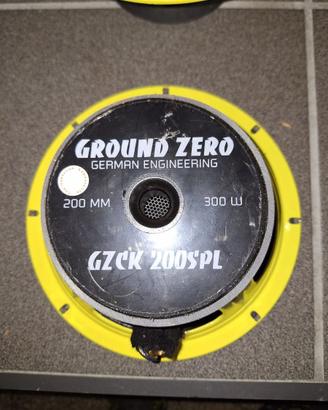 Ground Zero GZCK 200SPL 20cm 8" Bass Subwoofer