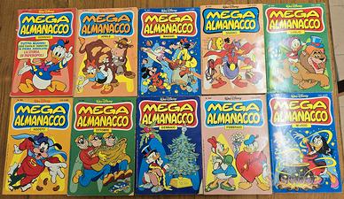 Lotto 20 Fumetti Walt Disney Mega Almanacco
