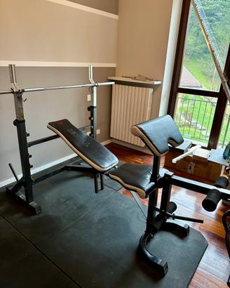 Panca piana multifunzione Toorx