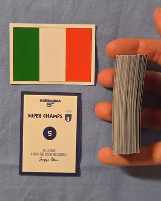 95 Figurine Super Champs Esselunga, Olimpiadi 2020