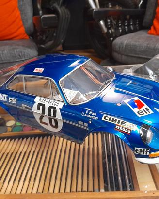 body tamiya alpine A 110 scala 1.10