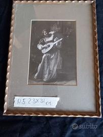 stampa e bella cornice dorata