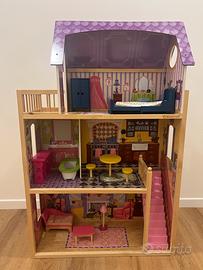 Casa delle Bambole inLegno KidKraft con Accessori