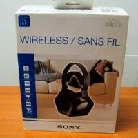 Cuffia Wireless Sony con relativa base