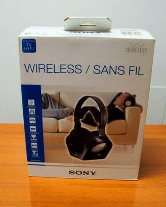 Cuffia Wireless Sony con relativa base