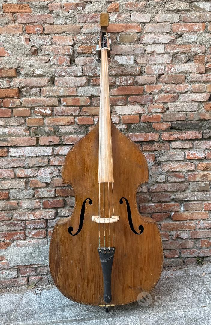 Contrabbasso Ferrarotti Torino 3/4 antico jazz - Strumenti Musicali In ...