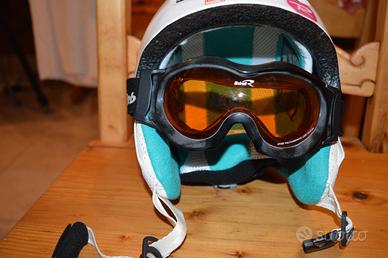 CASCO BIMBA SCI/PATTINAGGIO CON OCCHIALI