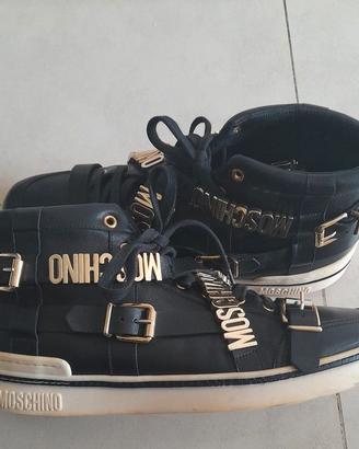 Scarpa Uomo Moschino n,45 Pelle Vitello Ottime