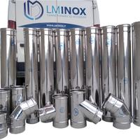 Tubi acciaio inox canna fumaria