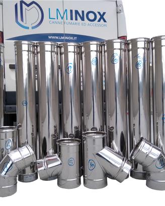 Tubi acciaio inox canna fumaria