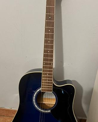 Eko Ranger CW EQ Blue Sunburst.