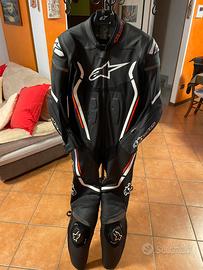 Tuta intera in pelle Alpinestars Motegi V2