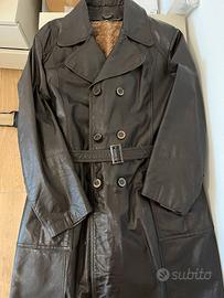 Trench Vintage in VERA PELLE UOMO TAGLIA XL