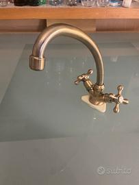 Miscelatore Lavandino Ottone con scarico