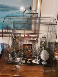 Serra cristallo e ottone