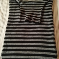 Maglia girocollo da donns lunga taglia S