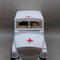 Versiglia Modellino vintage jeep willys
