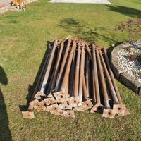 Puntello con piastra