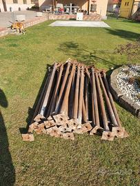 Puntello con piastra