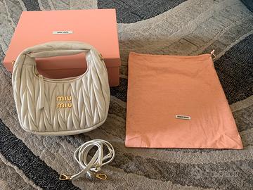 Borsa miu miu bianca