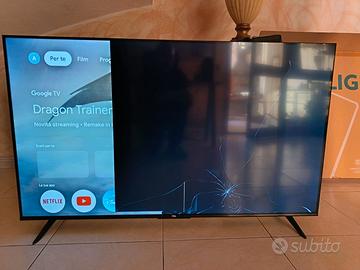 google android  tv tcl 55 pollici Qled 4K