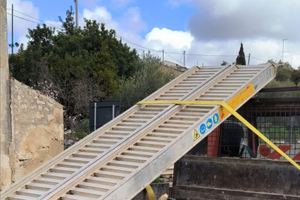 Rampe per escavatore a