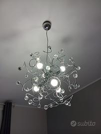 lampadario e luci comodino