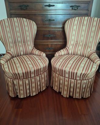 coppia poltroncine anni 50