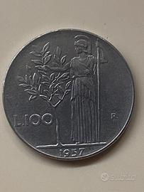 100 lire del 1957