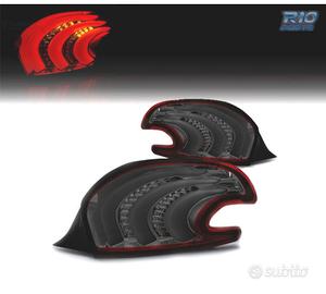 FANALI PER PEUGEOT 208 12-15 LIGHT BAR ROSSO FUMÉ